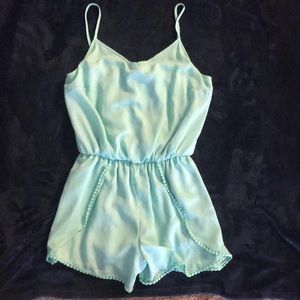Women’s Turquoise Romper.